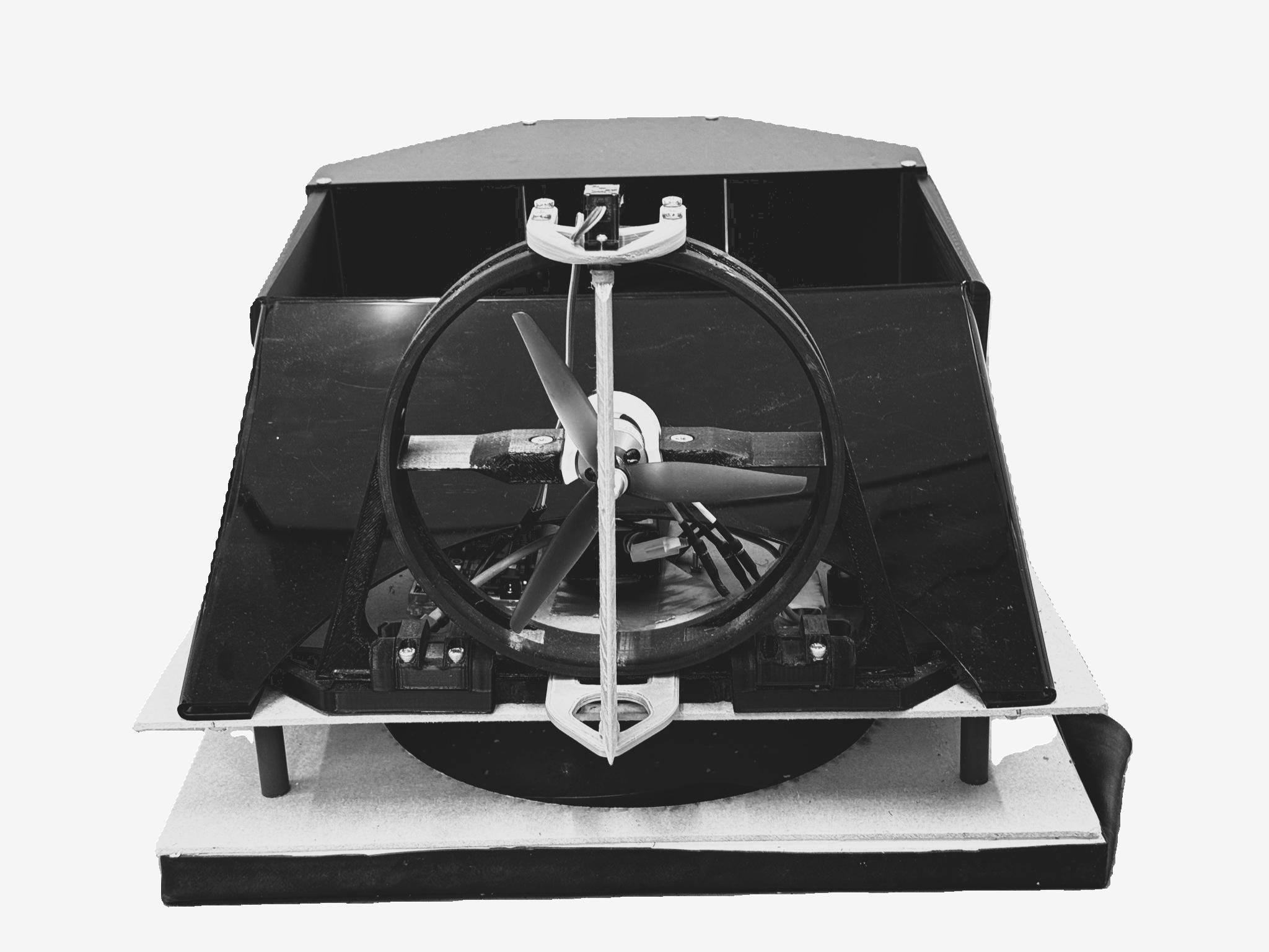 Hovercraft Back View